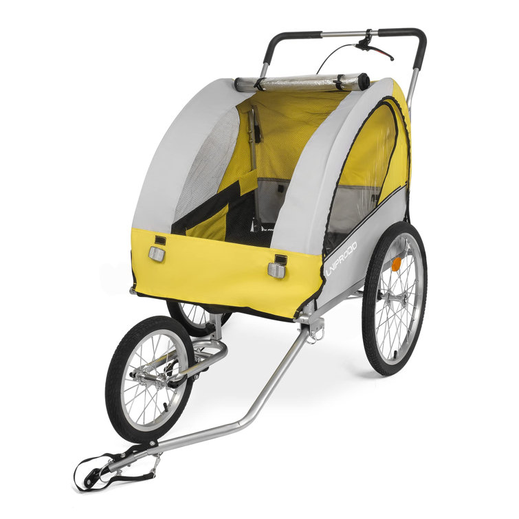 Jogger stroller outlet bike trailer